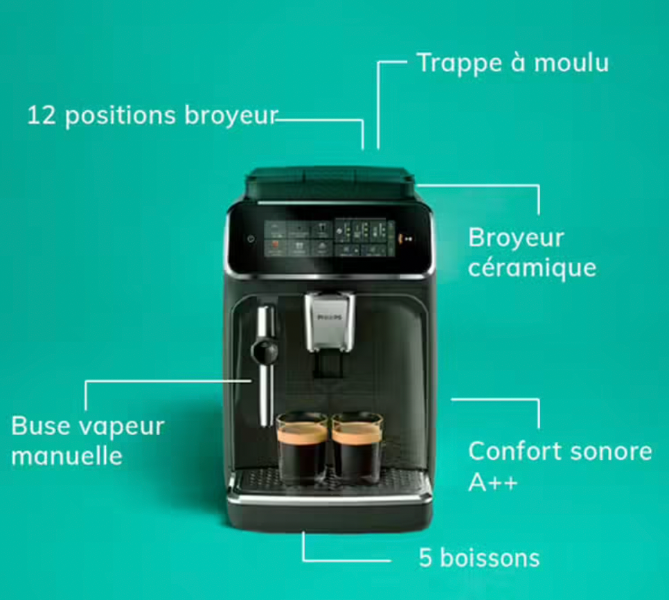 SilentBrew EP3324/40 LatteGo