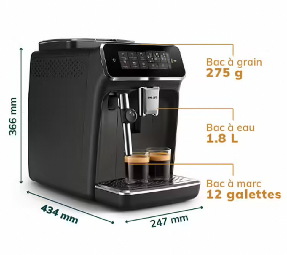 SilentBrew EP3324/40 LatteGo