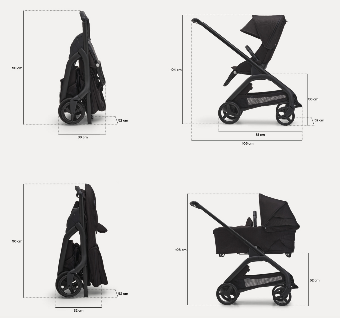 Bugaboo Dragonfly Poussette 2 en 1